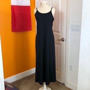 New black midi dress